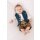 Pfoadl Body langarm/blau 0-3 Mon. (50/56) XS