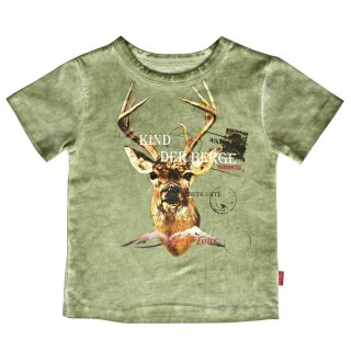 T-Shirt Kind der Berge kurzarm 3-6 Mon. (62/68) S