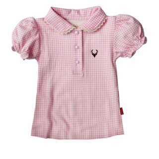 Mogoshirt vichy rosa kurzarm 3-4 Jahre (98/104) kM