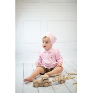 Mogoshirt vichy rosa langarm 3-4 Jahre (98/104) kM