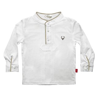 Pfoadl Shirt langarm/braun 5-6 Jahre (110/116) kL