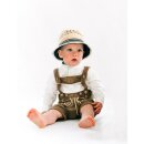 Bopser kurz hell Stick beige mit Waschung Sonderedition 0-3 Mon. (50/56) XS