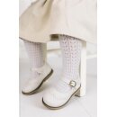 Strumpfhose Oistra Lochmuster winterweiss 15/17