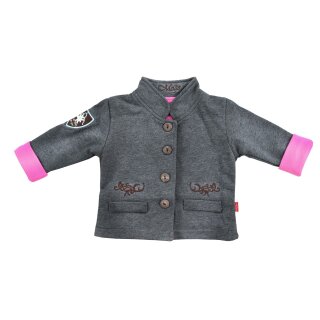 Babyjacke Silberhorn/pink 0-3 Mon. (50/56) XS gefüttert
