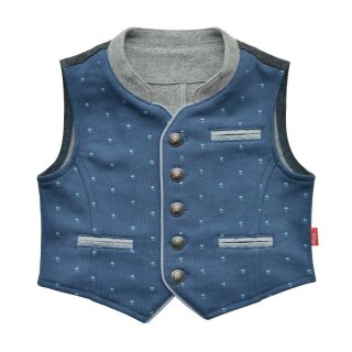 Salober Weste blau 9-10 Jahre (134/140) k2XL