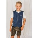 Salober Weste blau 11-12 Jahre (146/152) k3XL