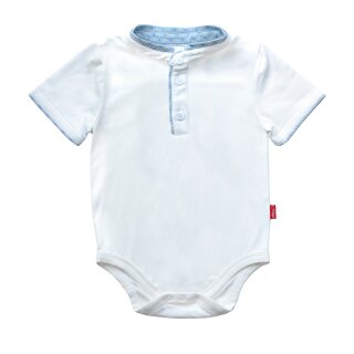 Mugler Body kurzarm blau 12-18 Mon. (80/86) L