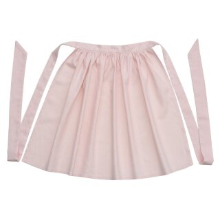 Schürze Heidi, Leinen rosa M - 74/80