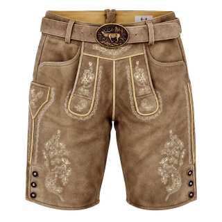 Echte Herrenlederhose aus Wildbockleder "KARL"
