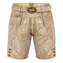Echte Herrenlederhose aus Wildbockleder "LEO"...