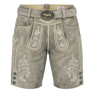Echte Herrenlederhose aus Wildbockleder "SAMU" jein