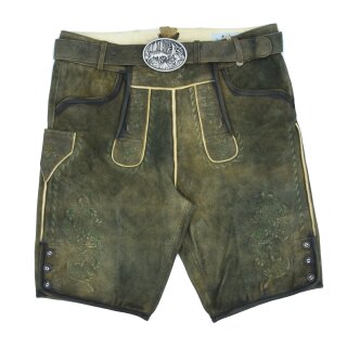 Echte Herrenlederhose aus Wildbockleder "LUTZ"