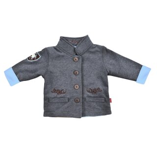 Babyjacke Silberhorn/blau 12-18 Mon. (80/86) L ungefüttert