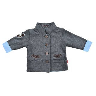 Babyjacke Silberhorn/blau 0-3 Mon. (50/56) XS ungefüttert