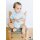 Mogoshirt vichy blau kurzarm 3-4 Jahre (98/104) kM